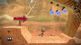 Illustration for article titled Tiny LittleBigPlanet PSP Screens